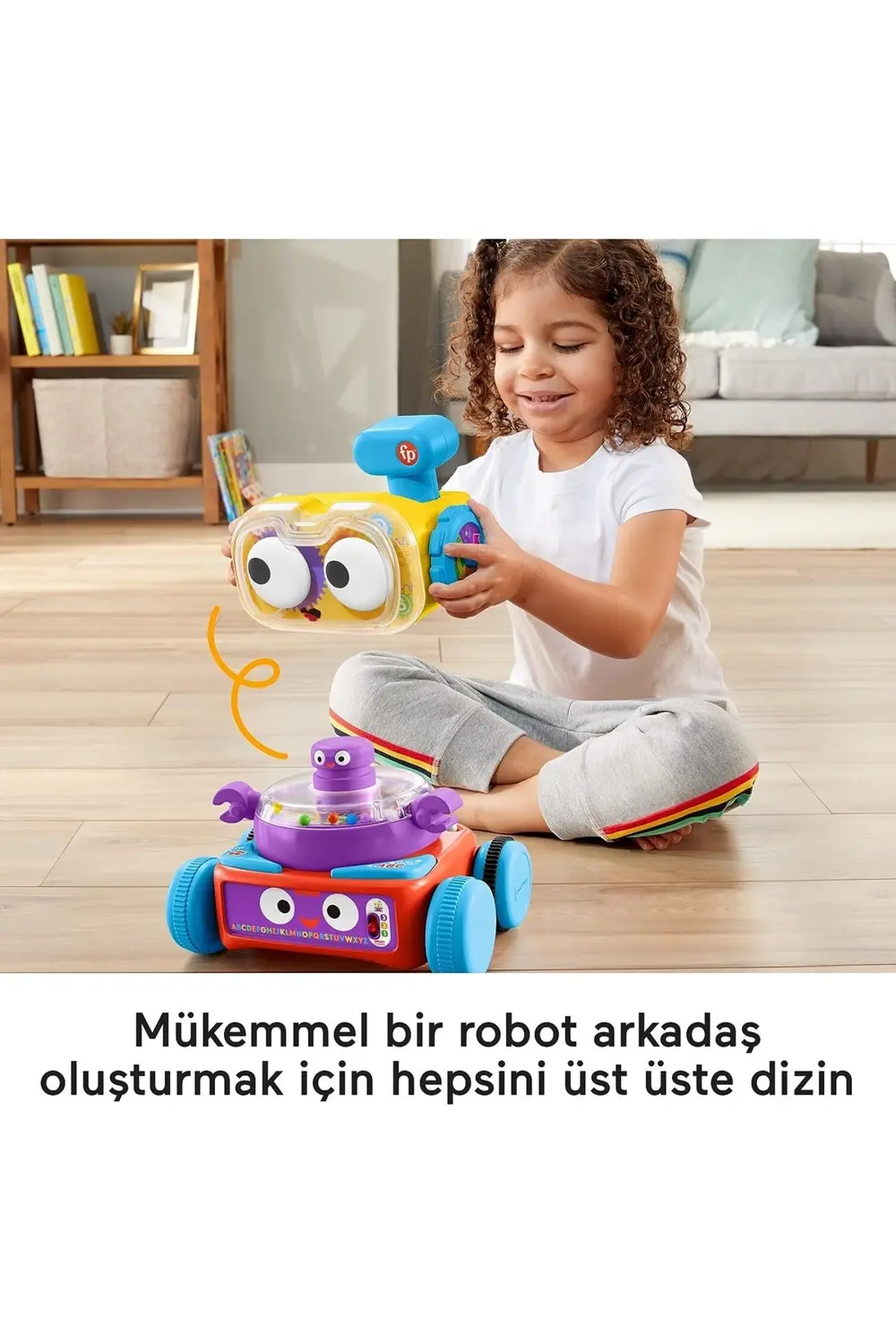 FİSHER PRİCE 4 U 1 ARADA EĞLENCELİ ROBOT 1