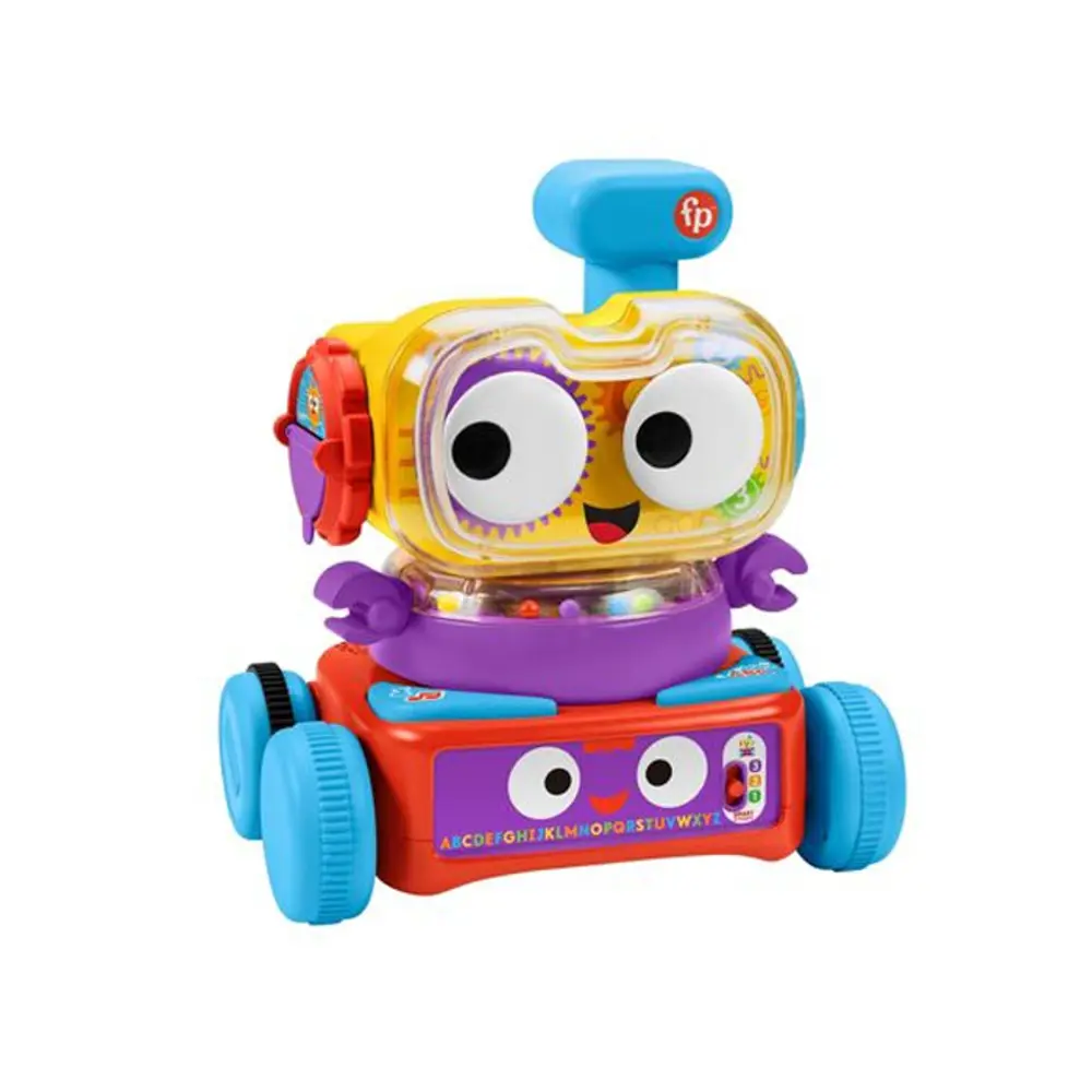 Fisher Price 4'ü 1 Arada Eğlenceli Robot (Türkçe-İngilizce) HCK43