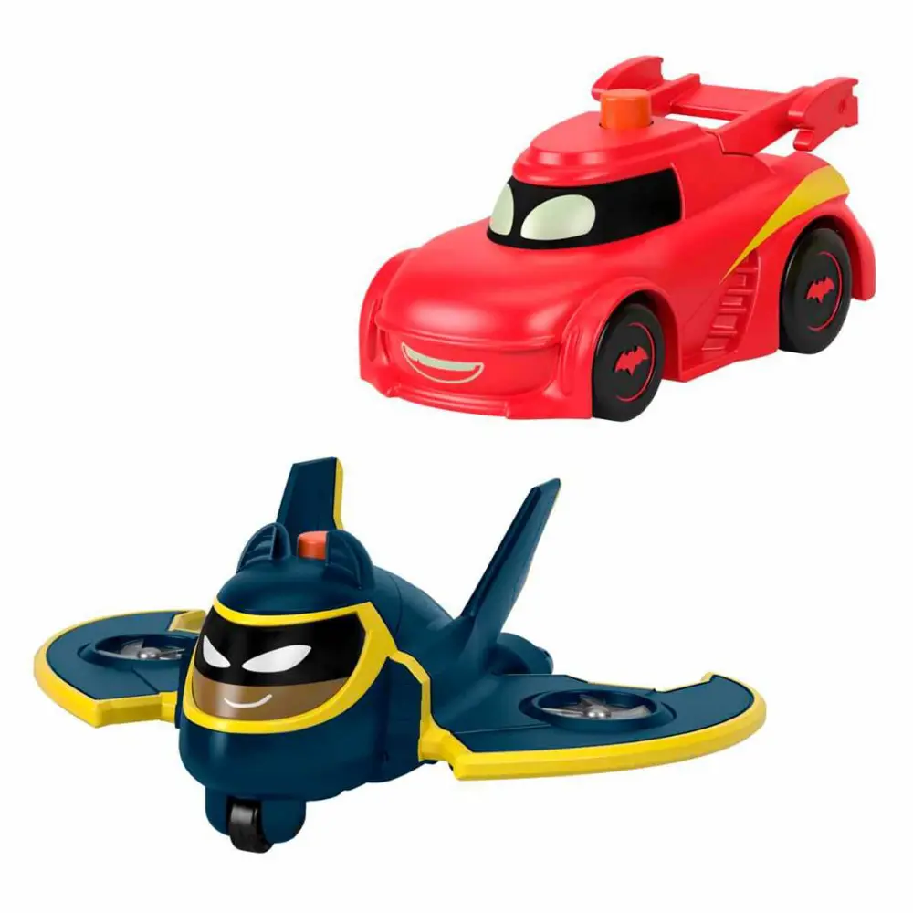 Fisher Price Batwheels Işıklı Yarışçılar Redbird & Batwing 2’li P