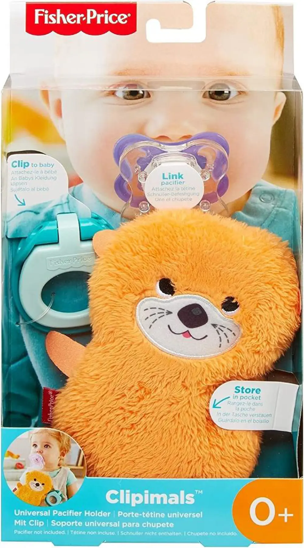 Fisher Price Clipimals Emzik Tutacağı Arkadaşlar Su Samuru GKC49-