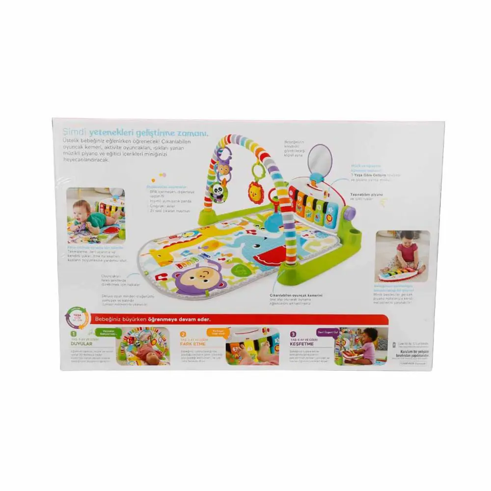Fisher Price Delüks Piyanolu Jimnastik Merkezi FWT16