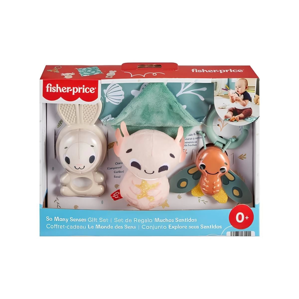 Fisher-Price Duyuları Harekete Geçiren Oyun Seti Fisher-Price Duyuları Harekete Geçiren Oyun Seti