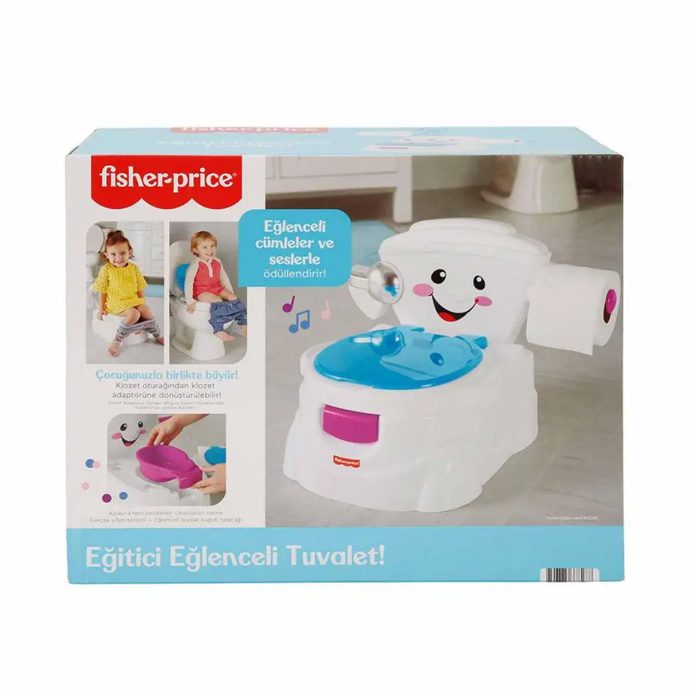 Fisher Price Eğitici ve Eğlenceli Tuvalet BMD23 Fisher Price Eğitici ve Eğlenceli Tuvalet BMD23