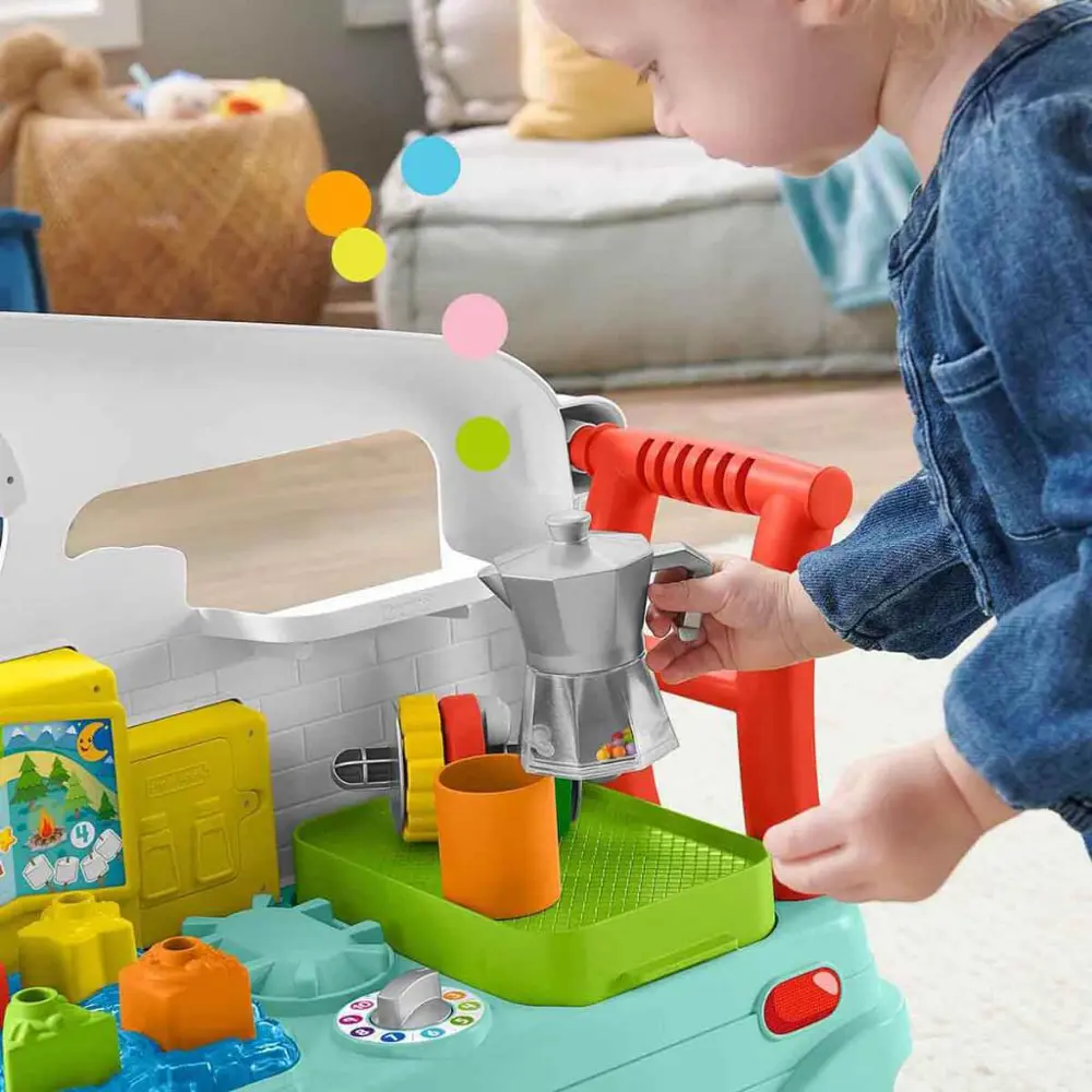 Fisher Price Eğlen ve Öğren 3'ü 1 Arada Karavan HCK81 Fisher Price Eğlen ve Öğren 3'ü 1 Arada Karavan HCK81
