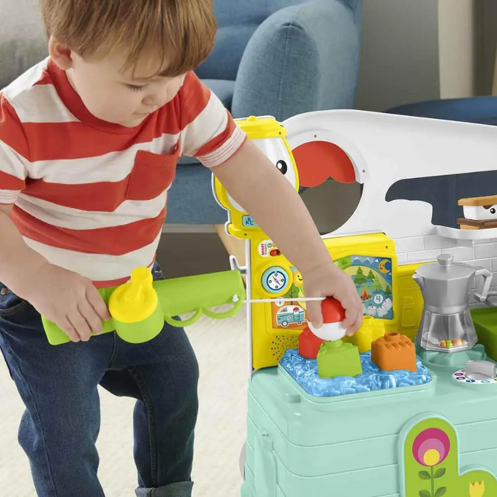 Fisher Price Eğlen ve Öğren 3'ü 1 Arada Karavan HCK81 Fisher Price Eğlen ve Öğren 3'ü 1 Arada Karavan HCK81
