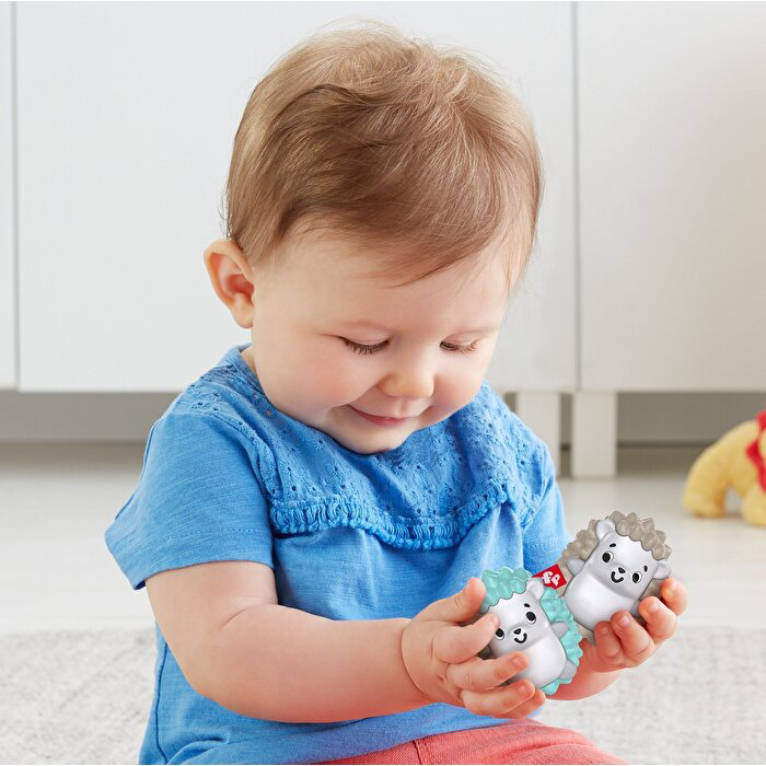 Fisher Price  Eğlenceli Arkadaşlar Dişlik Ve Çingiraklar Kirpi İki