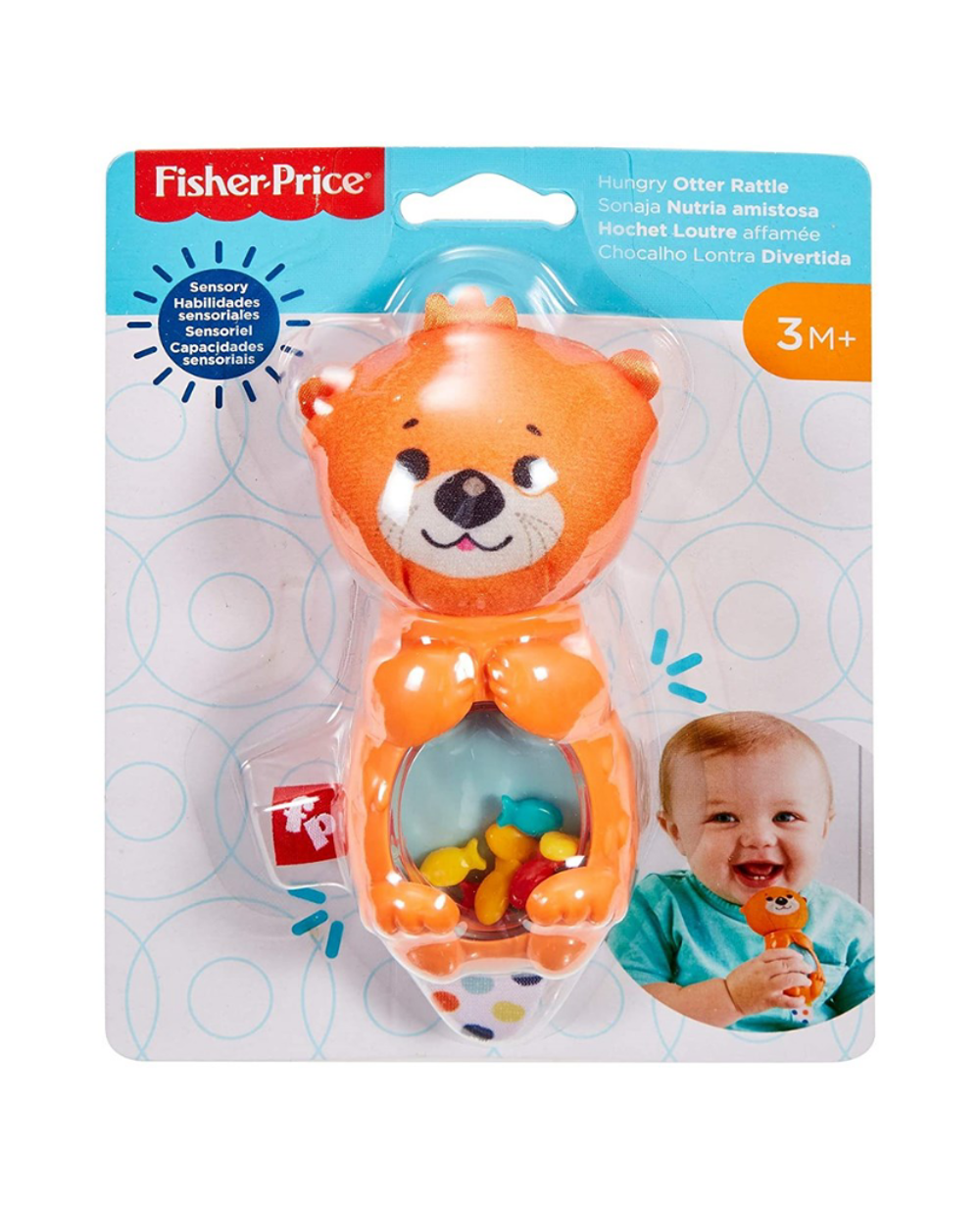 Fisher Price Eğlenceli Arkadaşlar Dişlik ve Çıngıraklar Su Samuru