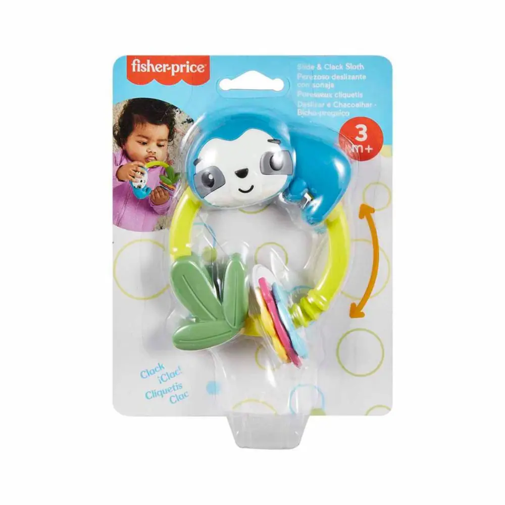 Fisher Price Eğlenceli Dostlar Makaralı Tembel Hayvan HJW11-HKD70