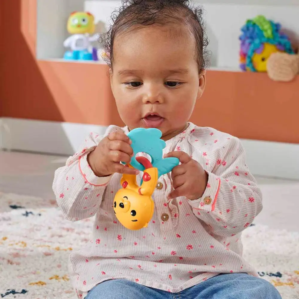 Fisher Price Eğlenceli Dostlar Su Samuru Dişlik HJW11-HKD69