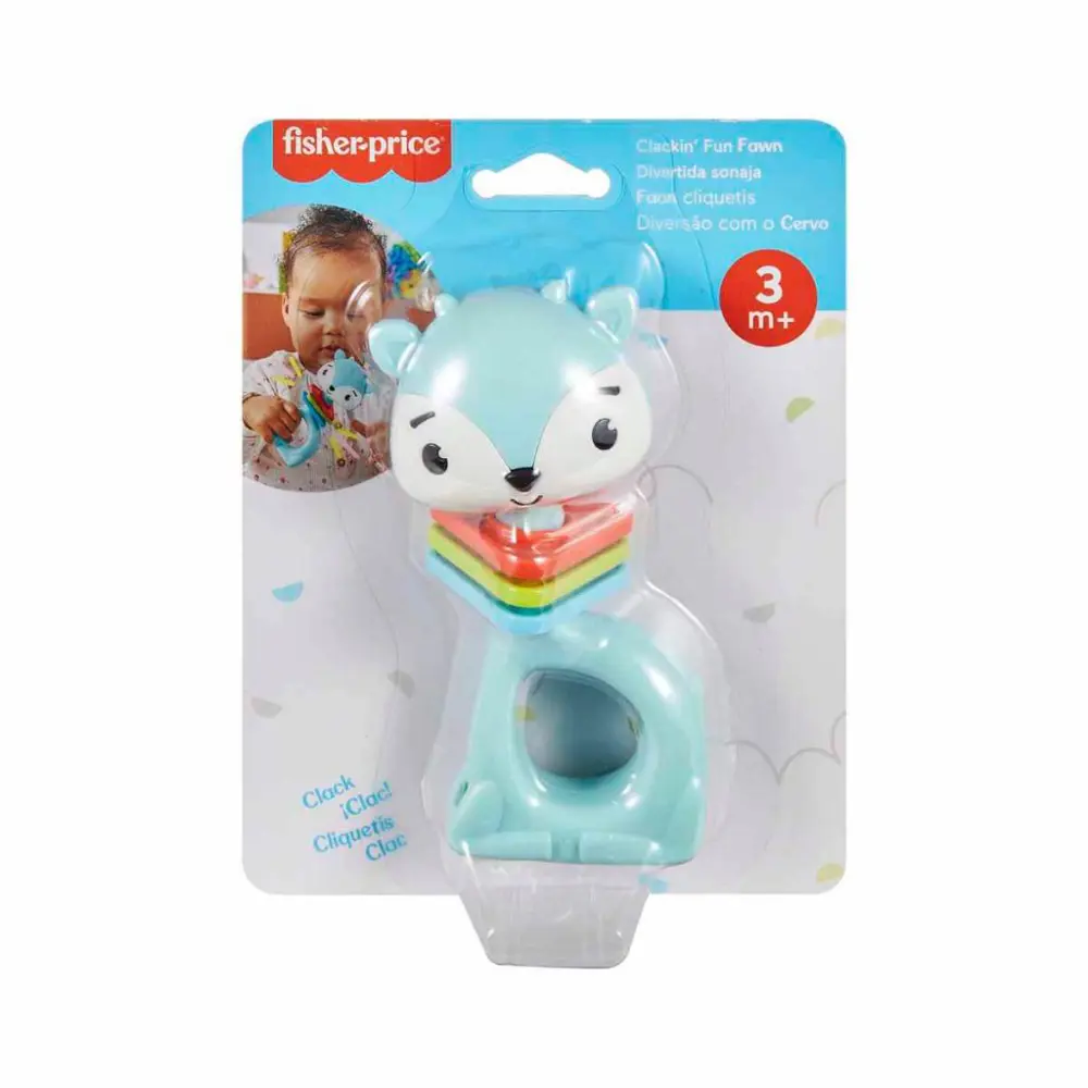Fisher Price Eğlenceli Dostlar Tıkırtılı Ceylan HJW11-HKD68