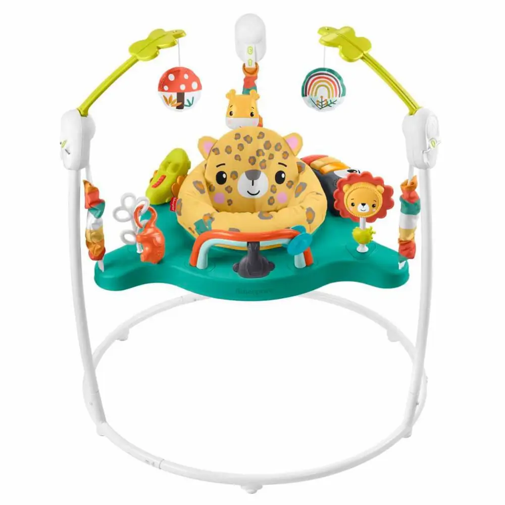 Fisher Price Işıklı Ve Sesli Sevimli Leopar Jumperoo Bebek Aktivi