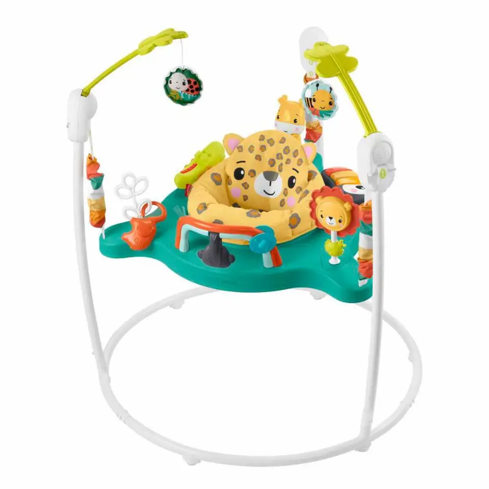 Fisher Price Işıklı Ve Sesli Sevimli Leopar Jumperoo Bebek Aktivi
