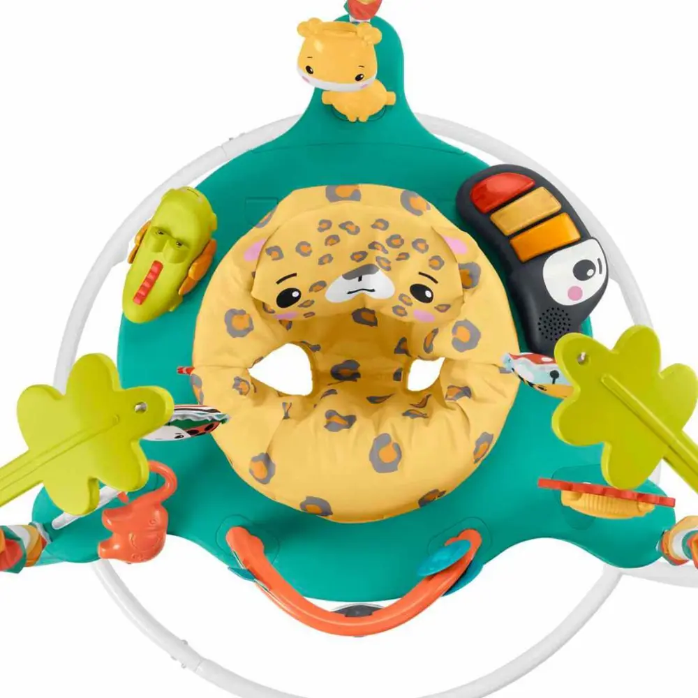 Fisher Price Işıklı Ve Sesli Sevimli Leopar Jumperoo Bebek Aktivi