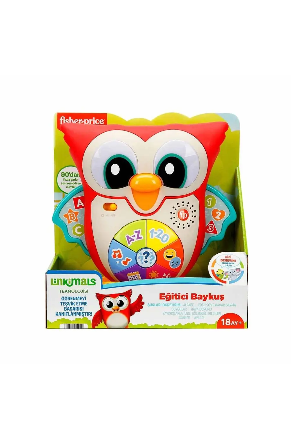 FISHER PRICE LİNKIMALS BİLGE BAYKUŞ CANDA