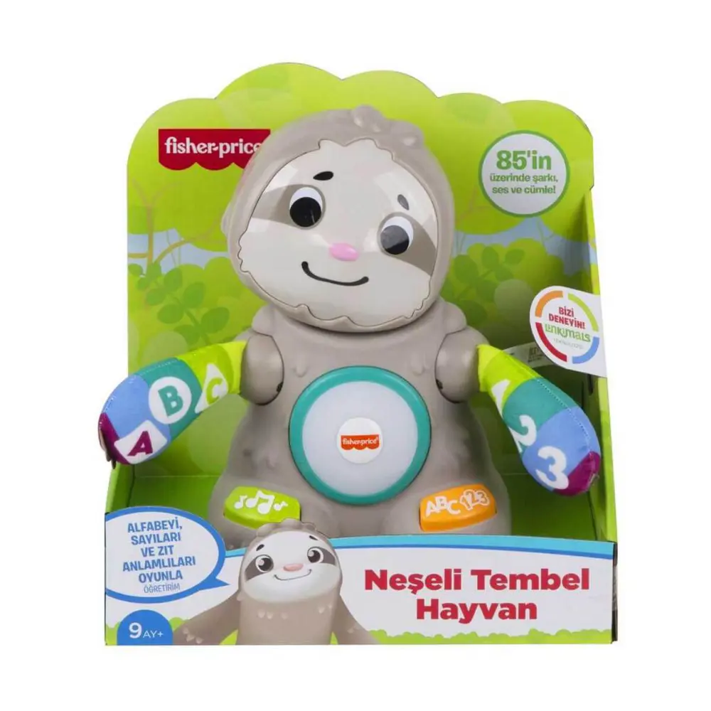 Fisher Price Linkimals Neşeli Tembel Hayvan Türkçe GHY93 Fisher Price Linkimals Neşeli Tembel Hayvan Türkçe GHY93