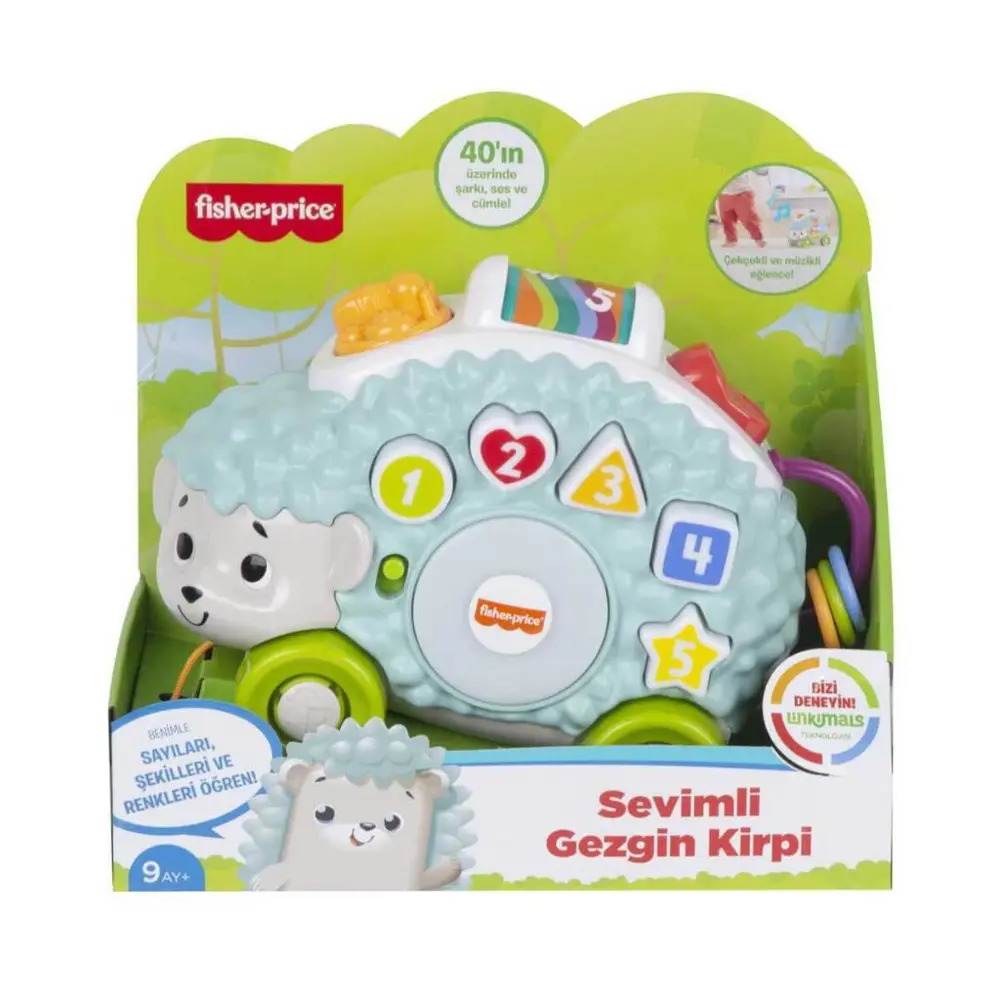Fisher Price Linkimals Sevimli Gezgin Kirpi Türkçe GJB12 Fisher Price Linkimals Sevimli Gezgin Kirpi Türkçe GJB12