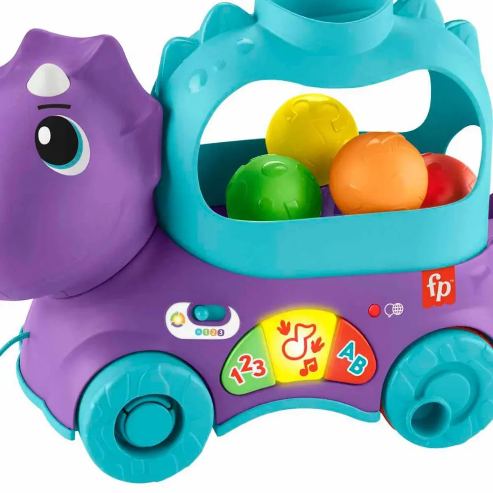 Fisher Price Sesli ve Işıklı Eğlenceli Dinozor HNR55 Fisher Price Sesli ve Işıklı Eğlenceli Dinozor HNR55