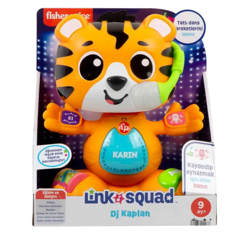 Fisher Price Sesli ve Işıklı Link Squad DJ Kaplan HYL28 Fisher Price Sesli ve Işıklı Link Squad DJ Kaplan HYL28