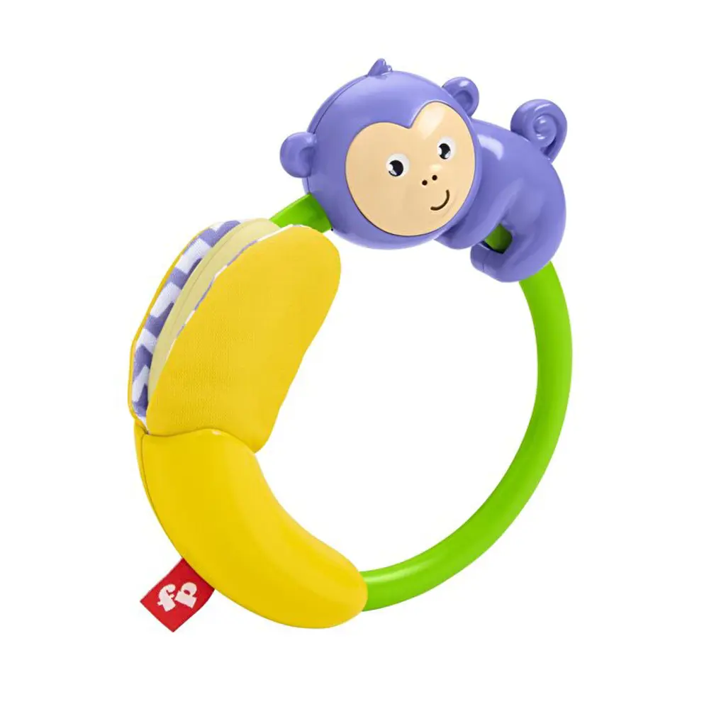 Fisher Price Sevimli Dostlar Dişlik ve Çıngıraklar Maymun GGF02 G
