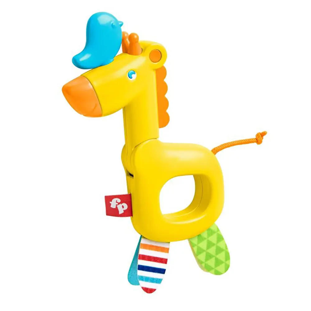 Fisher Price Sevimli Dostlar Dişlik ve Çıngıraklar Zürafa GGF02 G