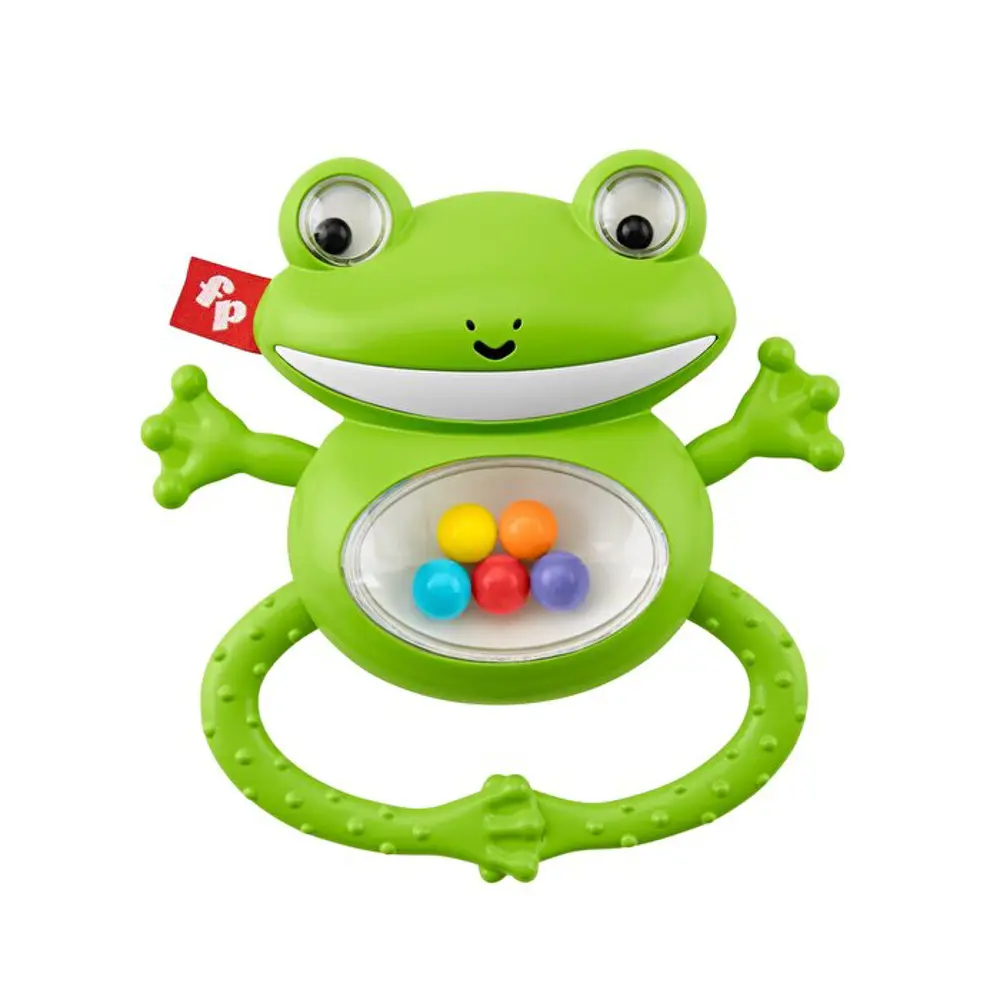 Fisher Price Sevimli Dostlar Dişlik ve Çıngıraklar Kurbağa GGF02-
