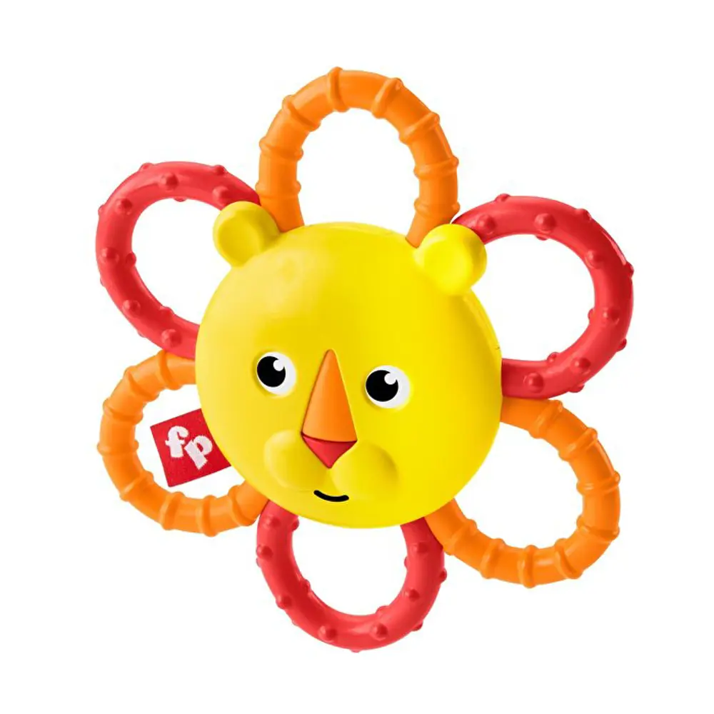 Fisher Price Sevimli Dostlar Dişlik ve Çıngıraklar Aslan GGF02-GG
