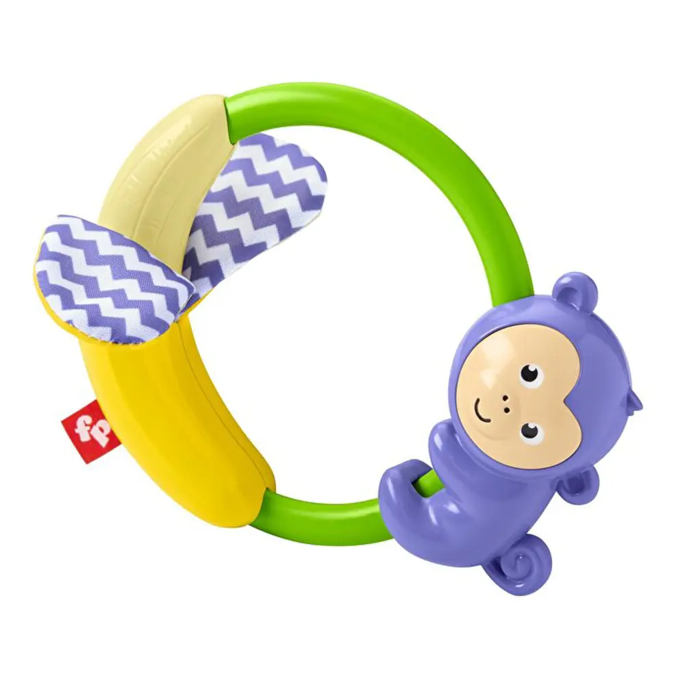 Fisher Price Sevimli Dostlar Dişlik ve Çıngıraklar Maymun GGF02 G