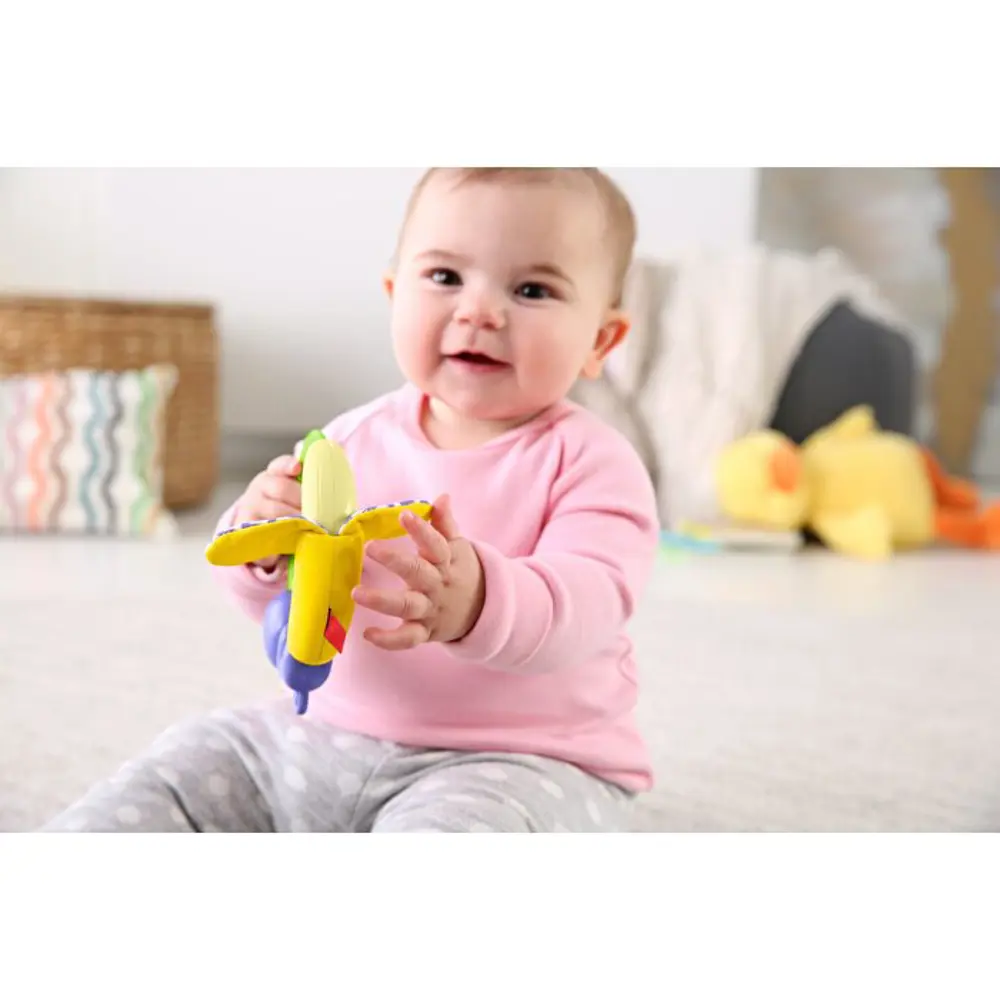 Fisher Price Sevimli Dostlar Dişlik ve Çıngıraklar Maymun GGF02 G