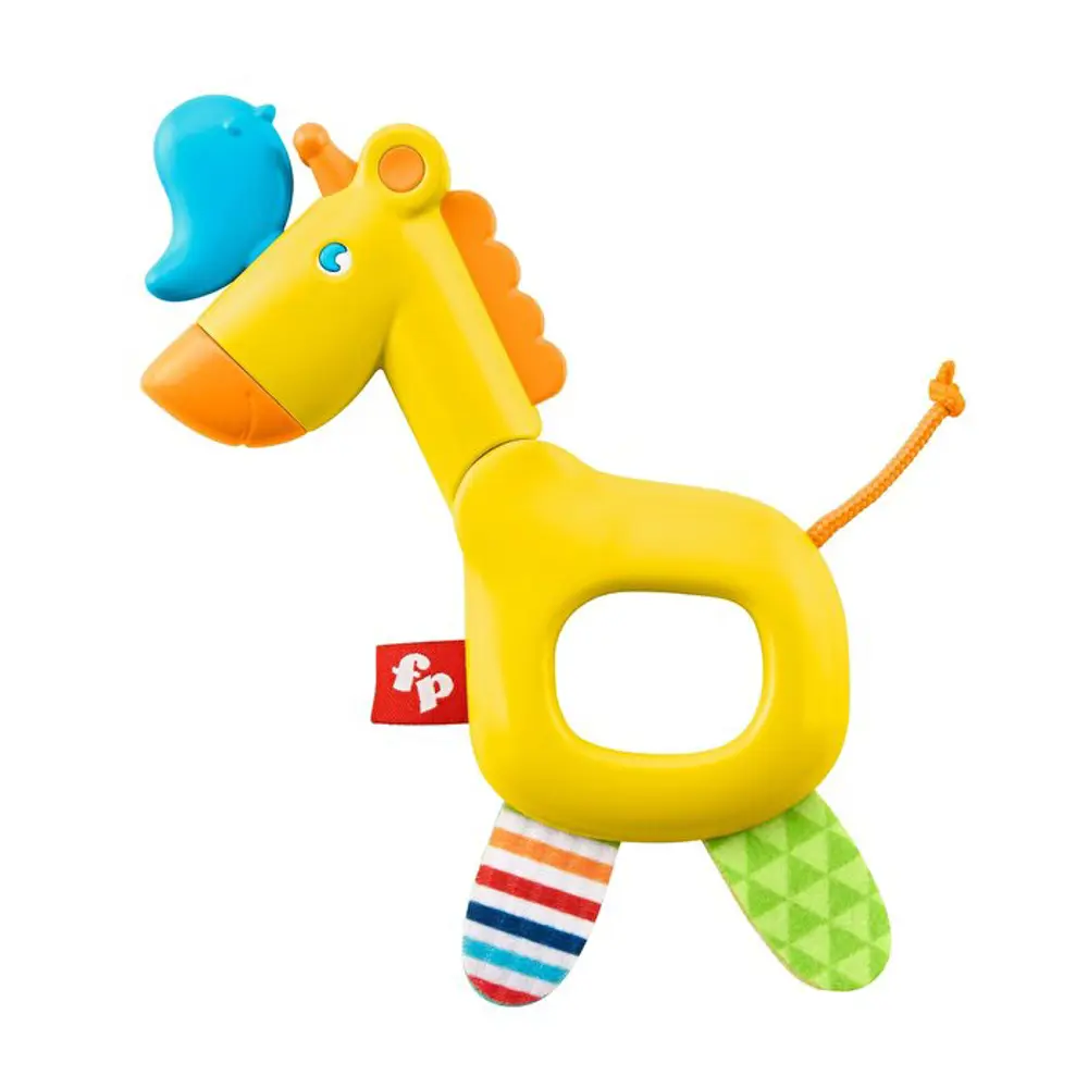 Fisher Price Sevimli Dostlar Dişlik ve Çıngıraklar Zürafa GGF02 G