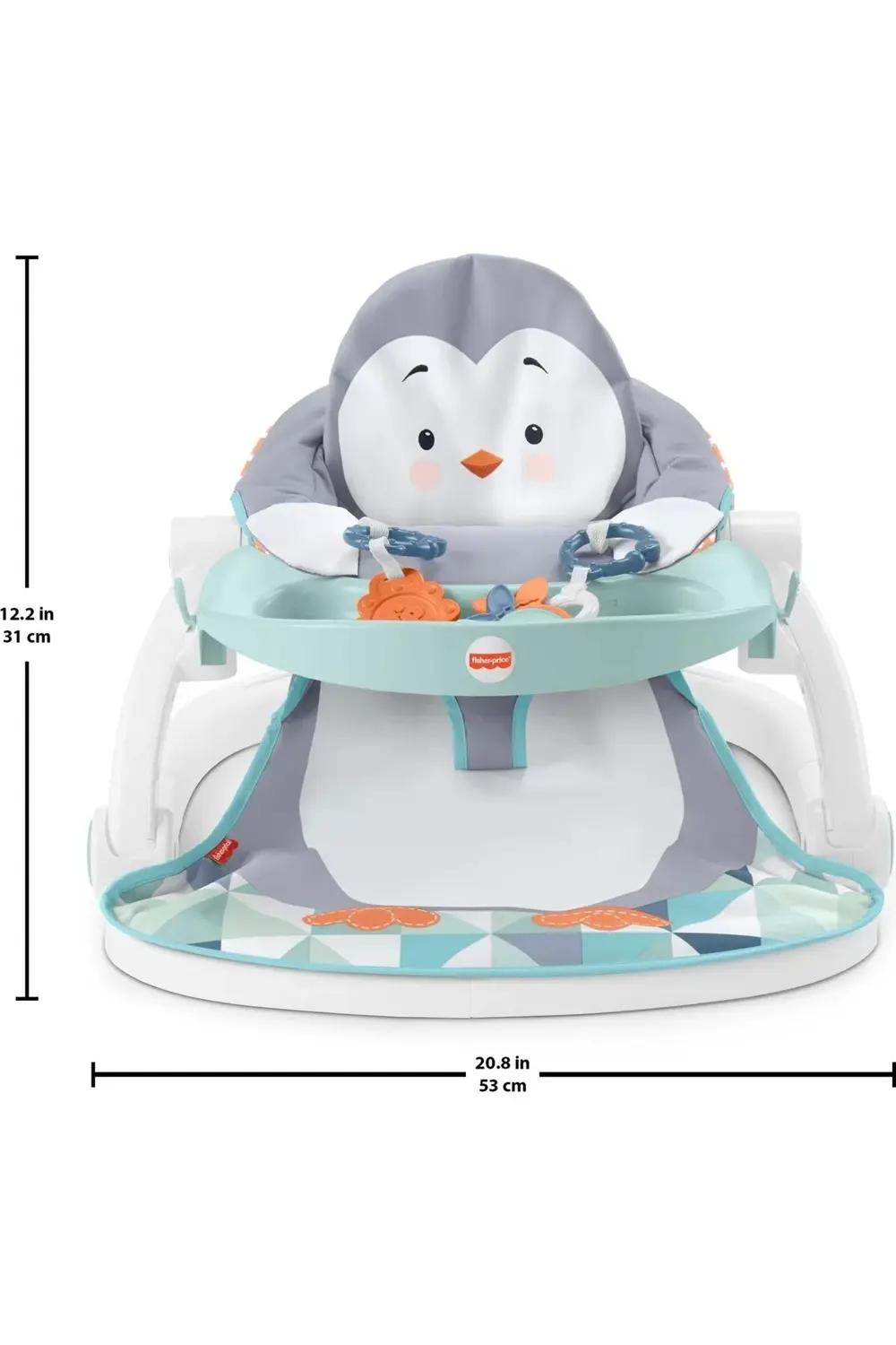 Fisher-price Tepsili Ana Kucağı - Penguen Adası, Mama Tepsisi Hay