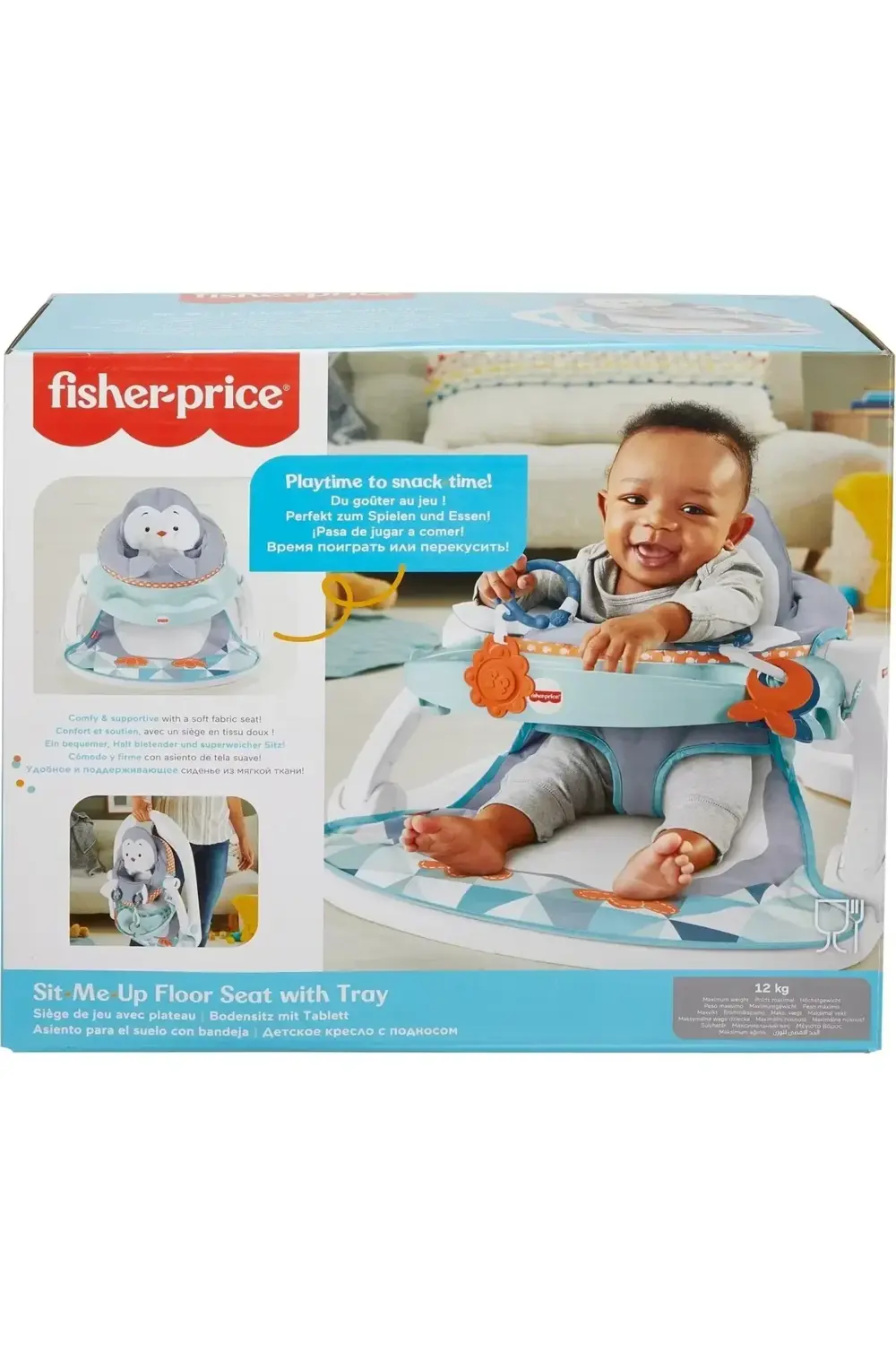 Fisher-price Tepsili Ana Kucağı - Penguen Adası, Mama Tepsisi Hay