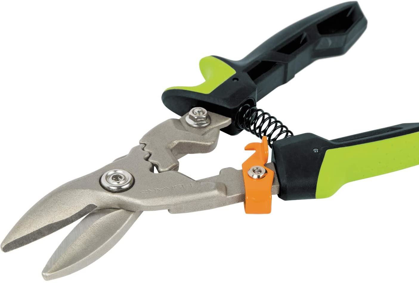 Fiskars 1027208 PowerGear Metal Levha Makası - Sağ Kesim