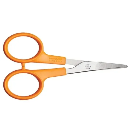 Fiskars 9808 M204 Kisli Nakış Aplike Makası No: 4 inç / 10 cm - Paslanmaz Çelik