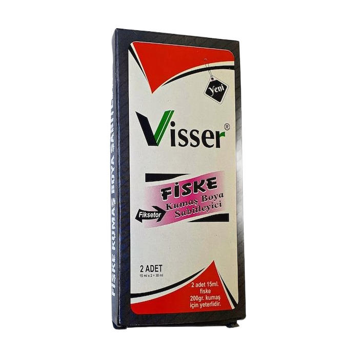 Visser Fiske Kumaş Boya Sabitleyici 2X15 Ml