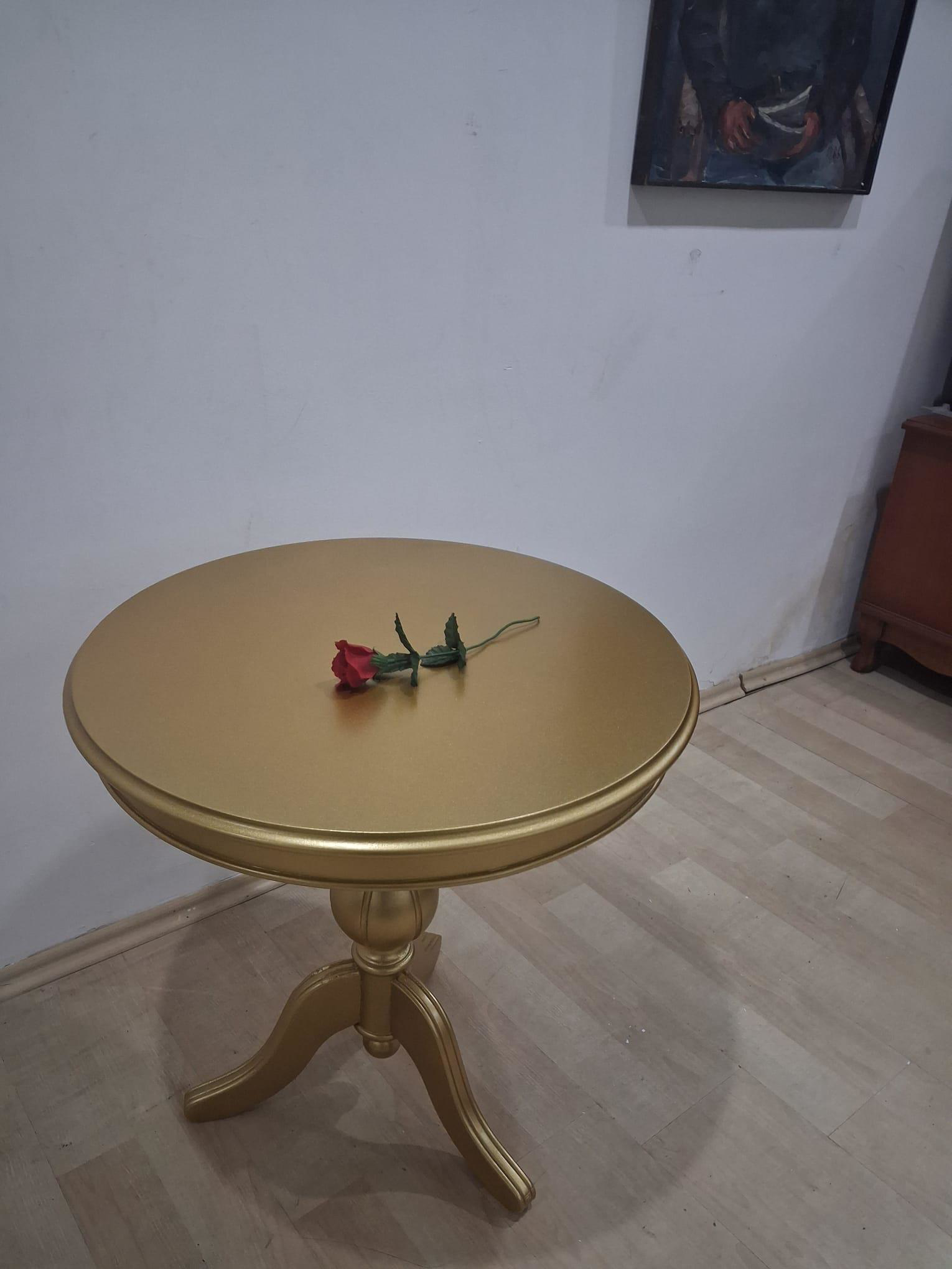 Fiskos 17378 Baba ayak Parlak Kayın Arslan ayak MDF tabla Parlak 