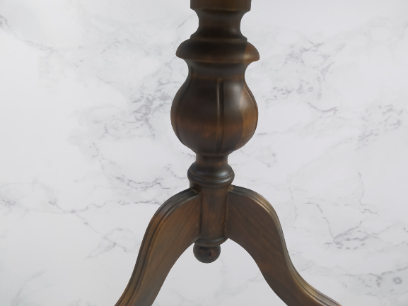 Fiskos 17385 Baba ayak Model Parlak Kayın Arslan ayak MDF tabla C
