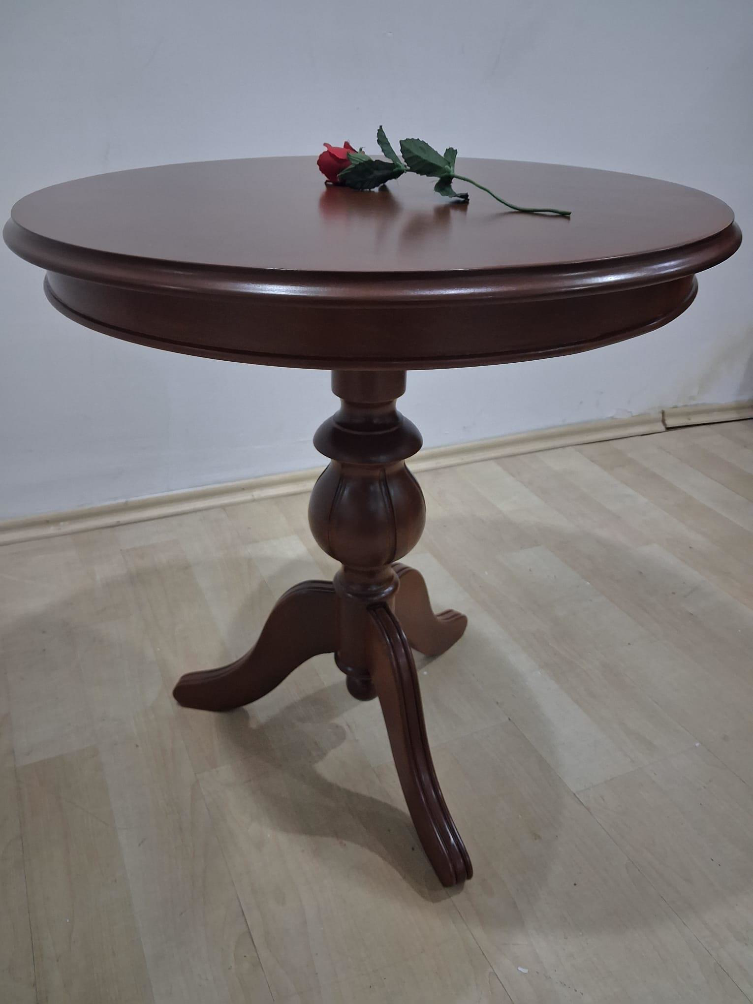 Fiskos 17385 Baba ayak Model Parlak Kayın Arslan ayak MDF tabla C