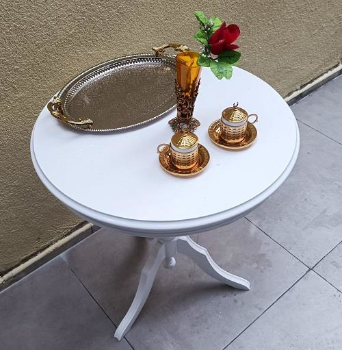 Fiskos Sehpa EKO 90502 Baba 3 Ayak 60CM Hareketli MDF Tabla Parla