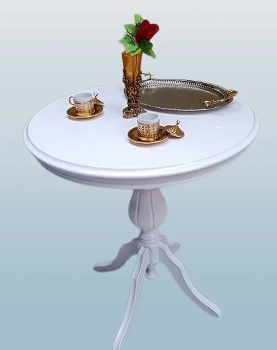 Fiskos Sehpa EKO 90504 Baba 4Ayak 65 CM Hareketli MDF Tabla Parlak Beyaz El Yapım Fiyatı, Yorumları ve Özellikleri