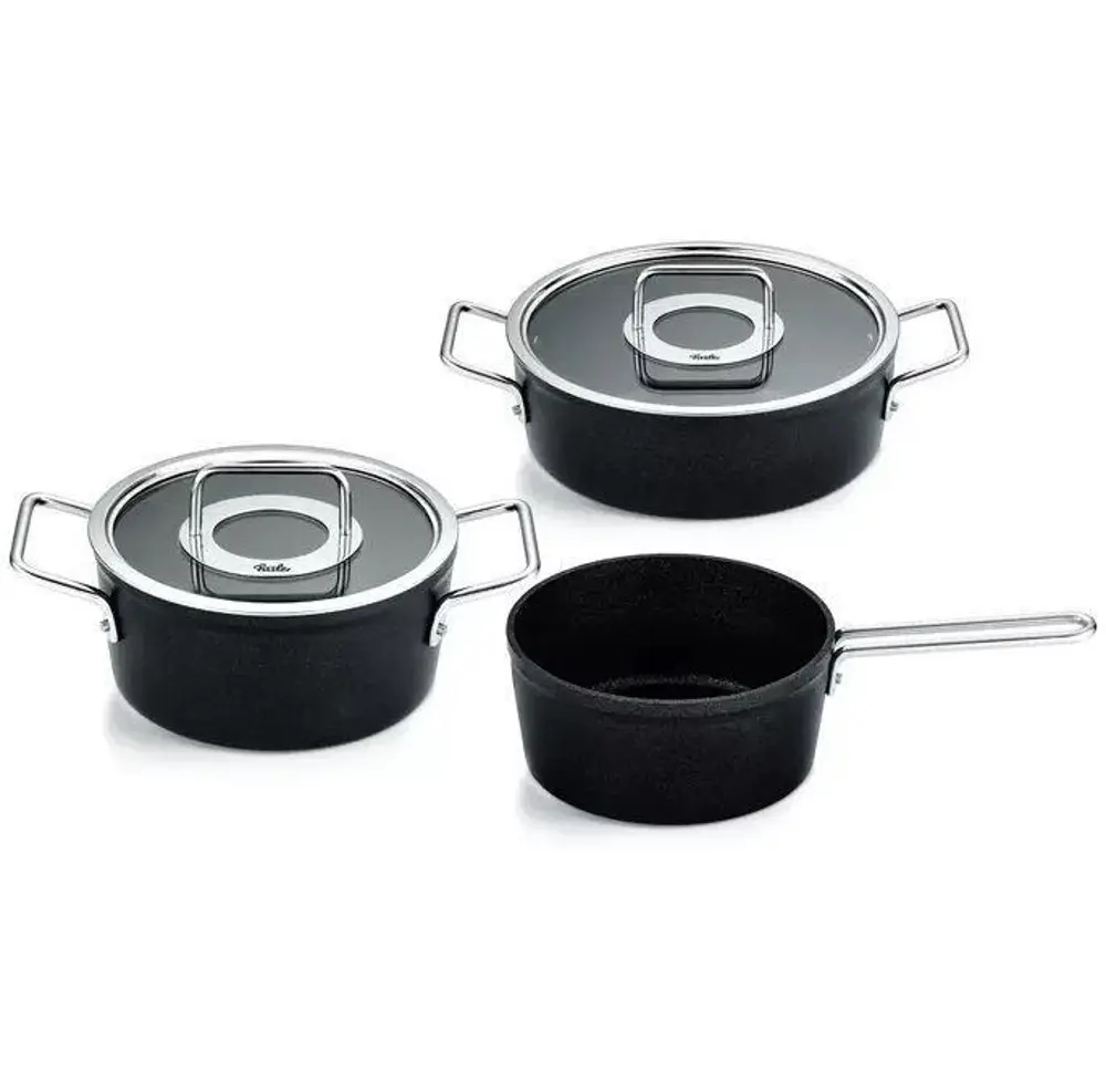Fissler Adamant 5 Parça Tencere Seti Cam Kapak Fissler Adamant 5 Parça Tencere Seti Cam Kapak