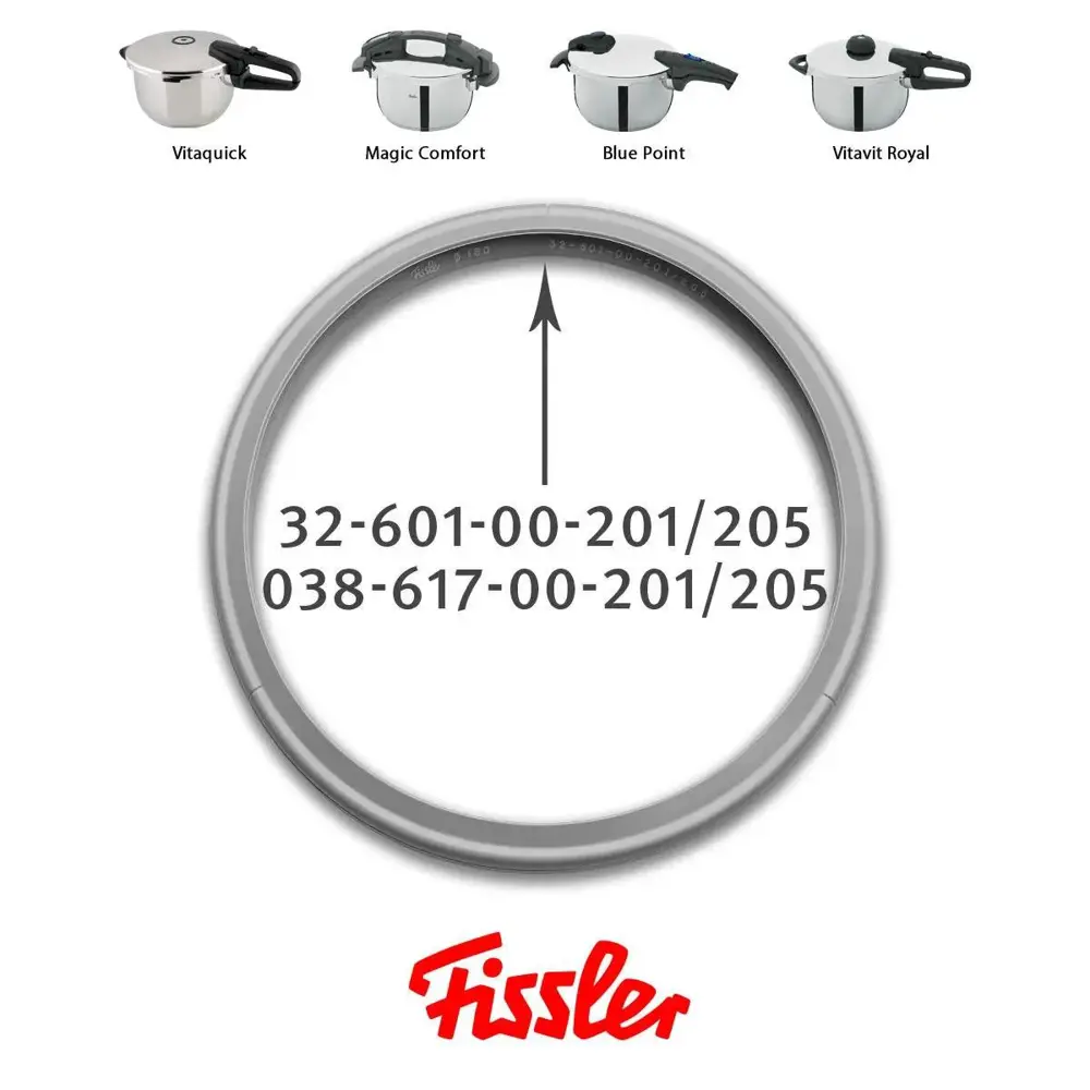 Fissler Eski Model Kapak Lastiği 18 Cm