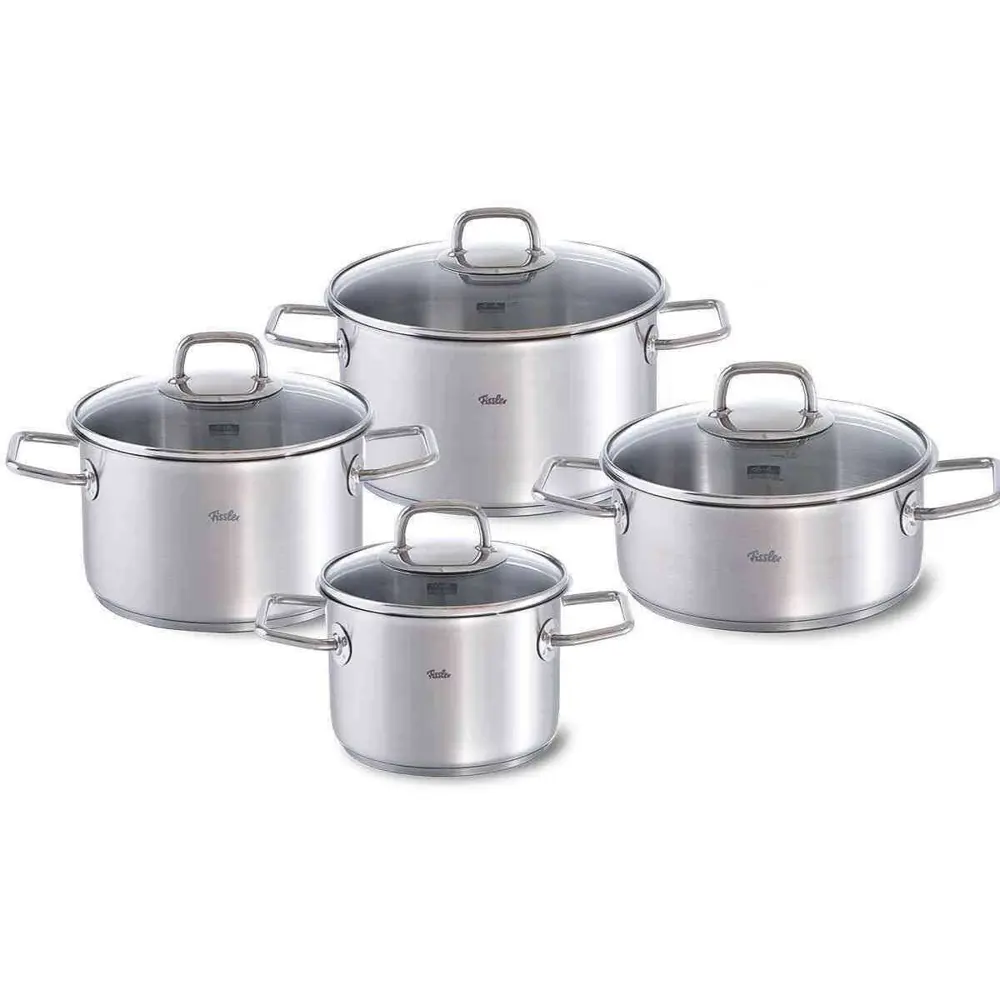 Fissler Viseo Çelik Tencere Seti 8 Parça Fissler Viseo Çelik Tencere Seti 8 Parça