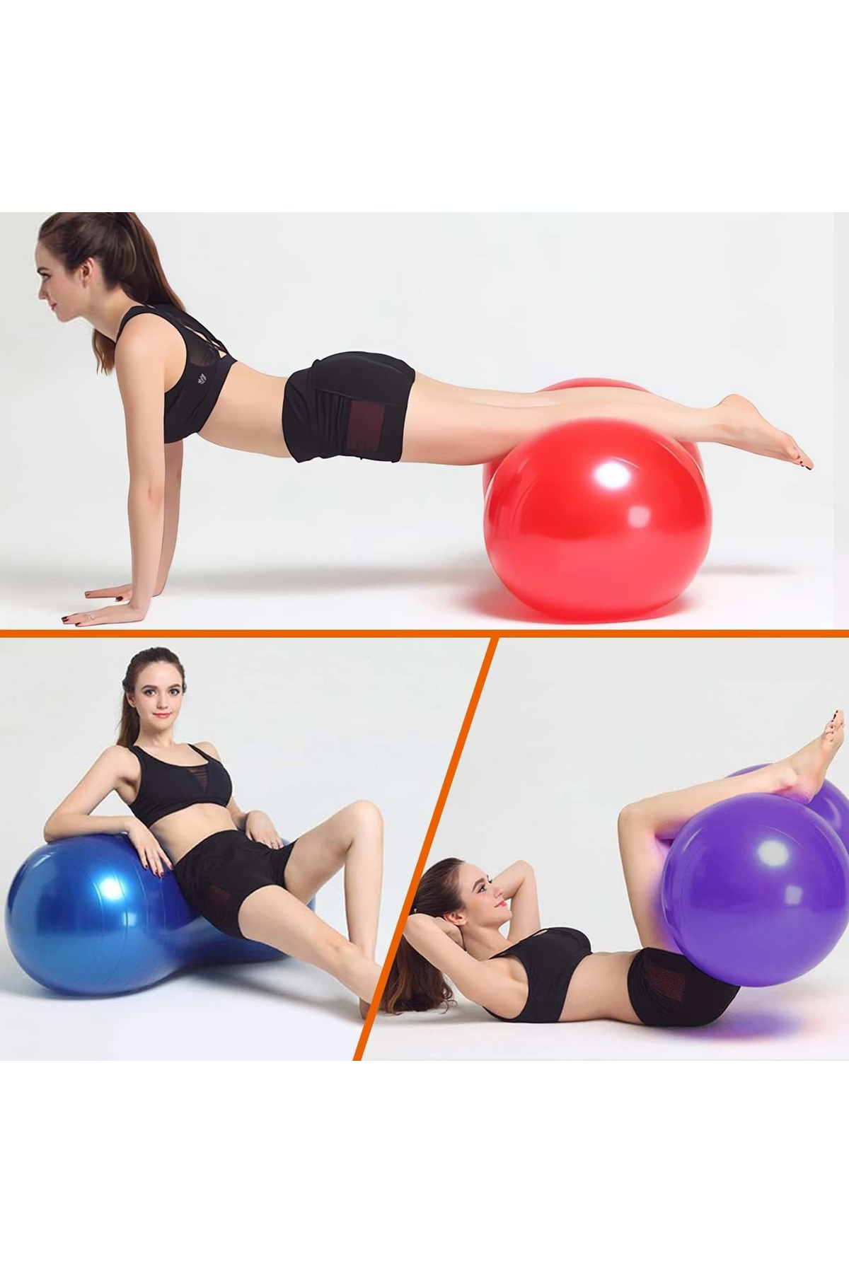 Oyuncak Store Fistik Şekilli Pilates Yoga Fitness Topu