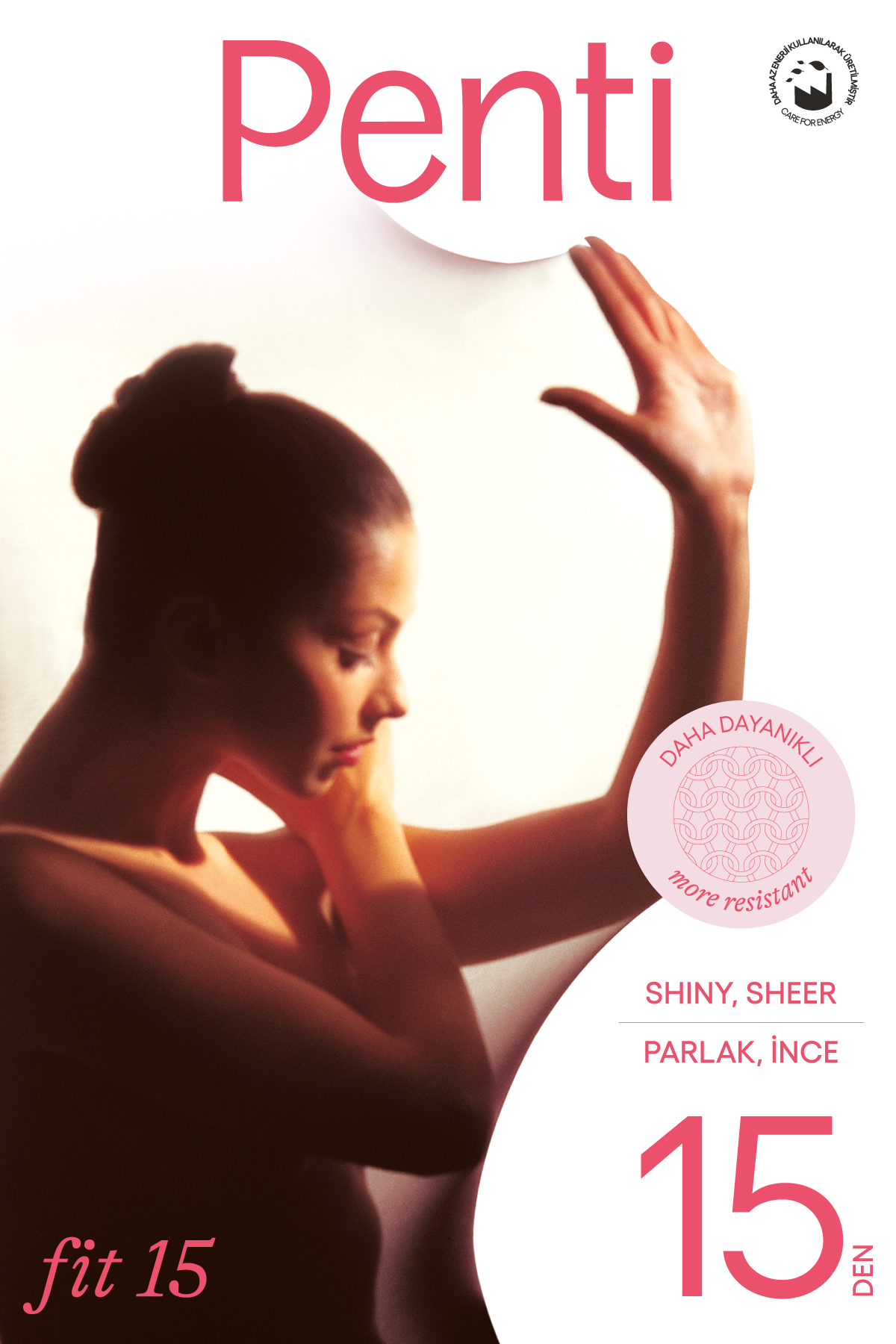 Penti Fit 15 Kestane Külotlu Çorap