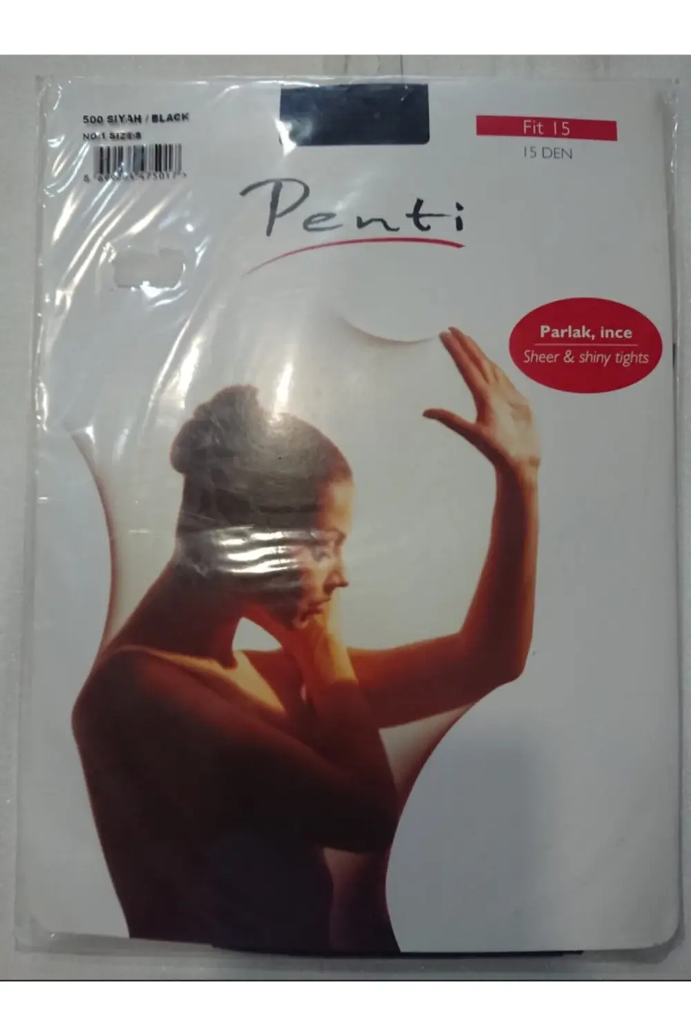 Fit 15 Külotlu Çorap (2 Adet) Siyah Yeni Sezon