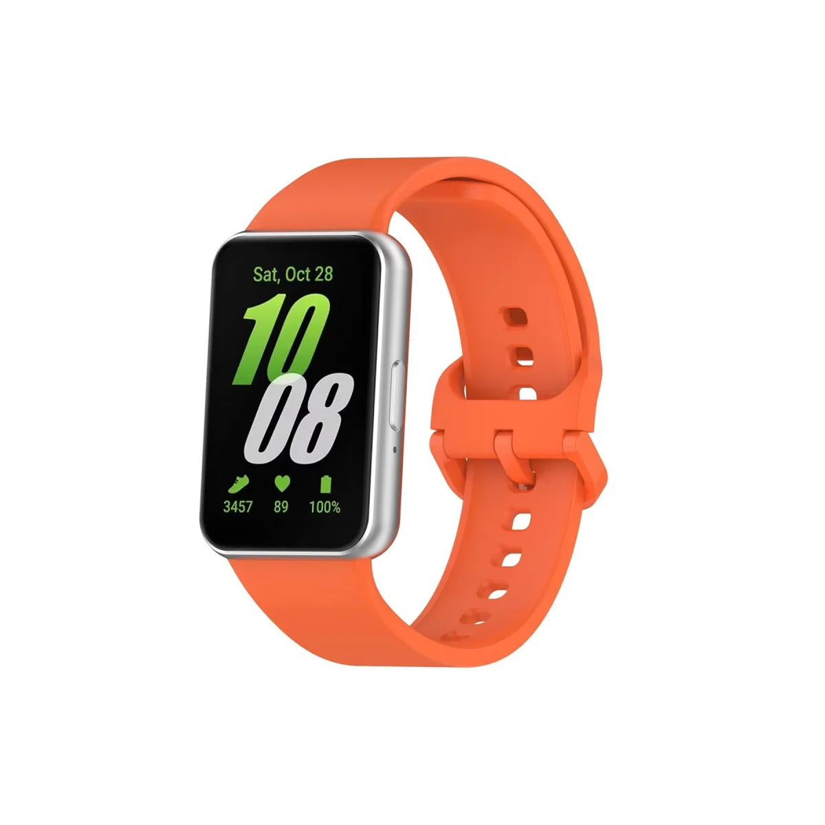 Fit 3 KR419 Ware Silikon Kordon - Turuncu Güçlü ve Dayanıklı Kablo Takozu
