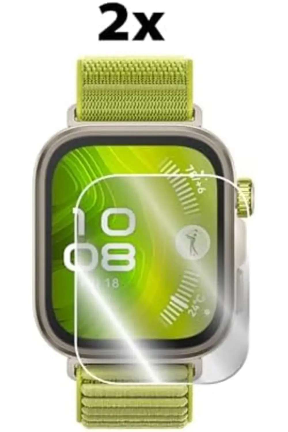 Fit 4 PRO ile uyumlu IPG HydroGel Ekran Koruyucu (2 Adet) 395519