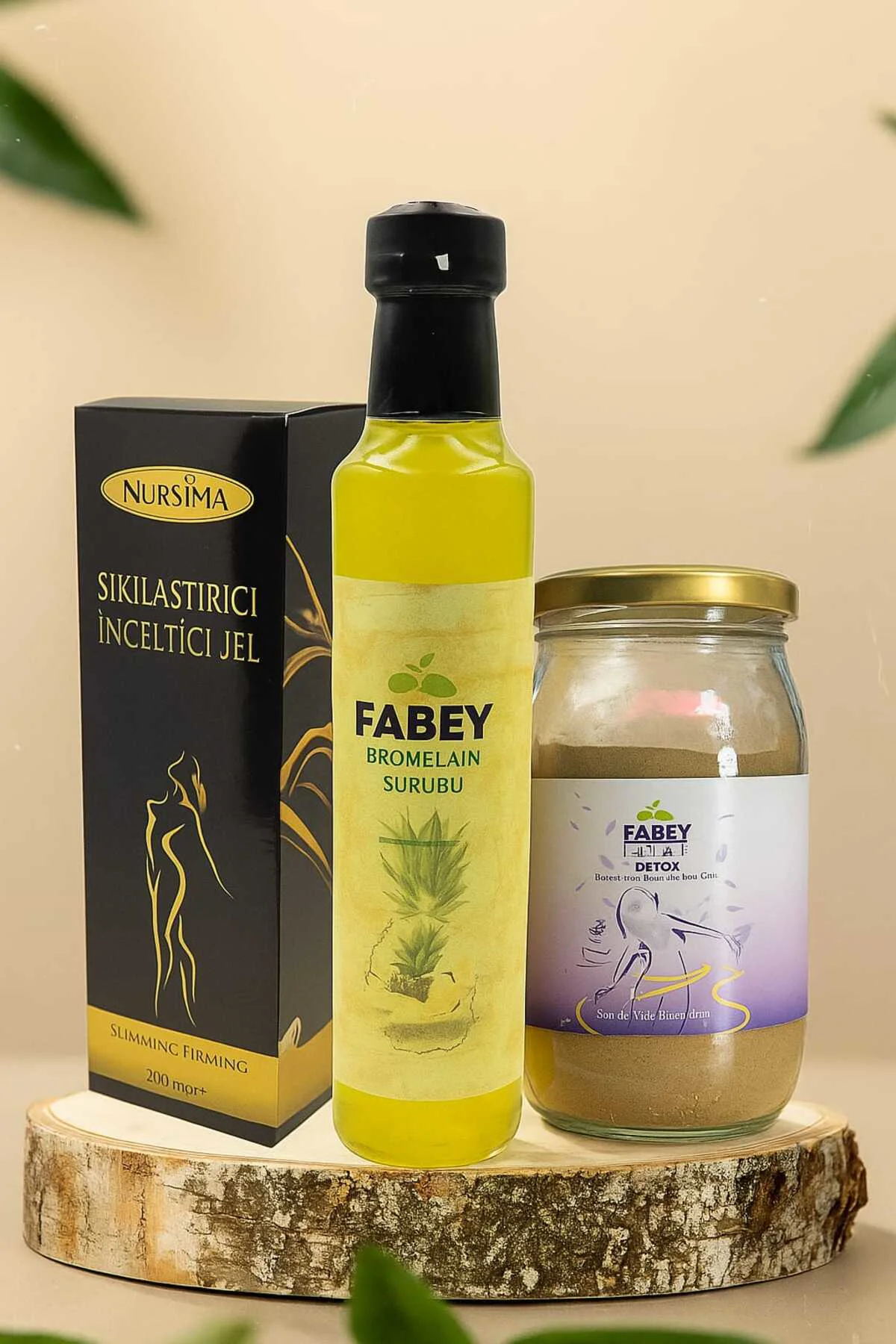 Fit Plus Set Bromelain Şurubu Çayı + Jel
