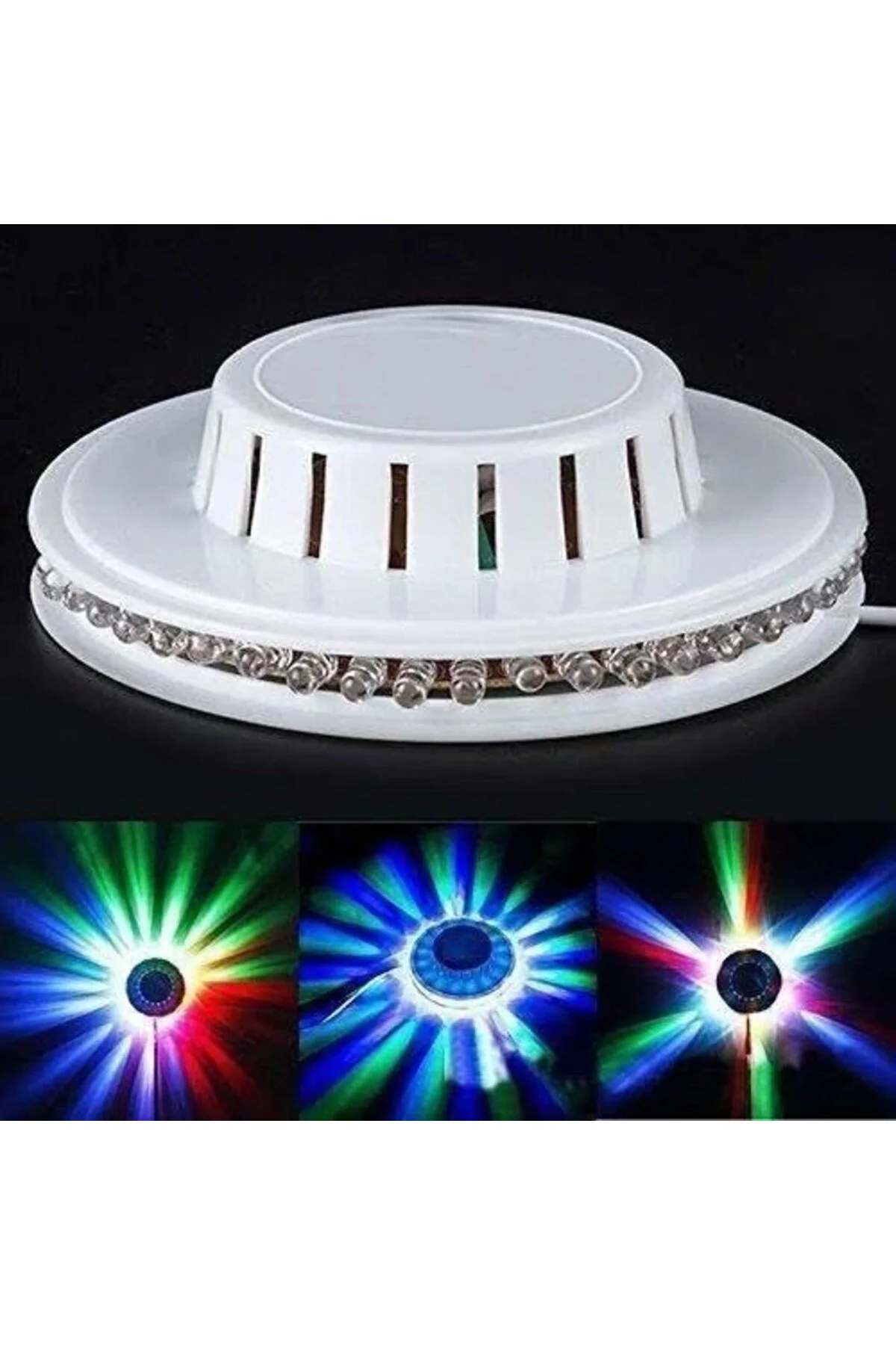 Fithome M29 48 Led Rgb Otomatik Renk Değiştiren Dönen Ayçiçeği Uf