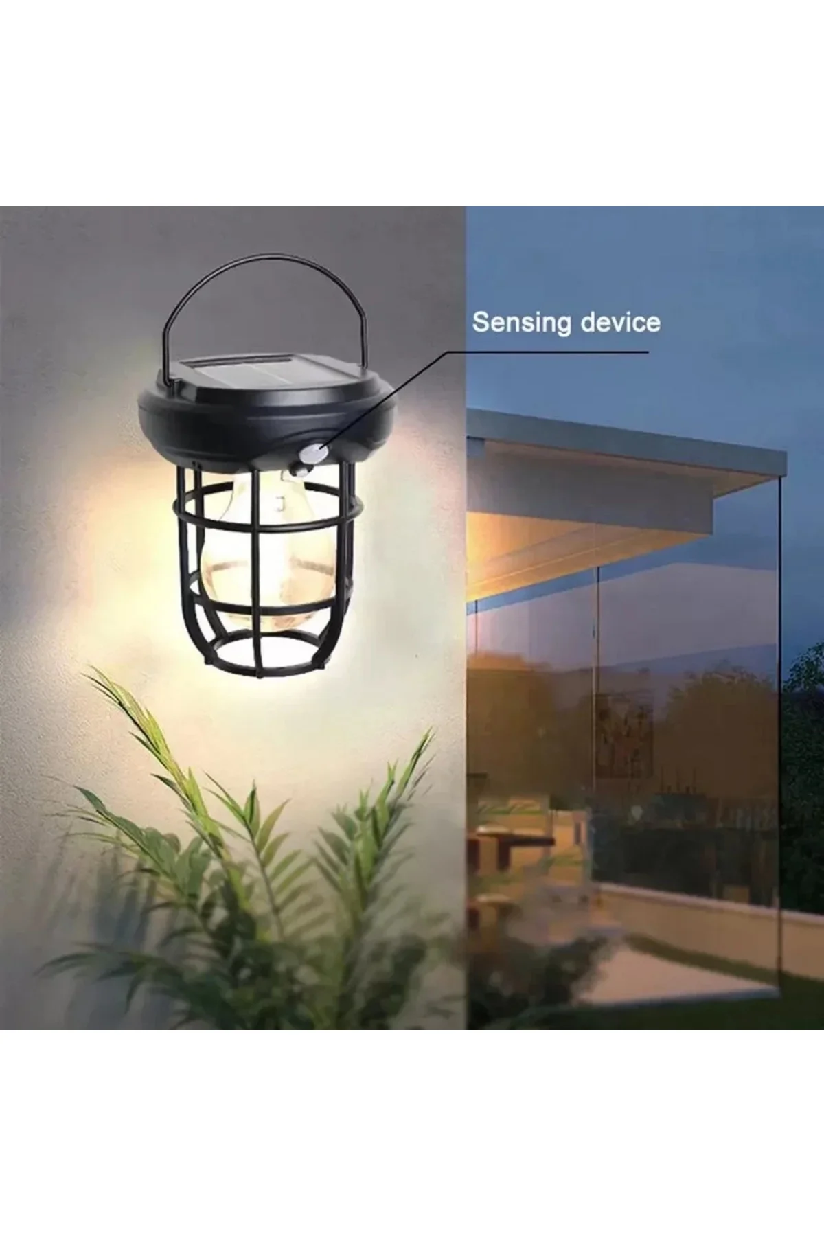 Fithome Or-t66 Hareket Sensörlü Su Geçirmez Solar Bahçe Aydınlatm